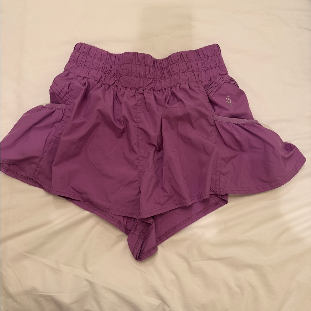 FP Movement by Free People Lilac Athletic Skort-Style Running Shorts